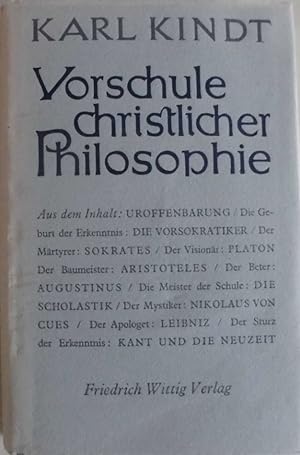 Vorschule christlicher Philosophie