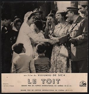 Signed still from "Il tetto" (The Roof)
