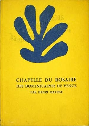 La chapelle du rosaire des dominicaines de Vence par Henri Matisse.