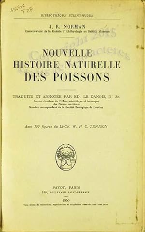 Nouvelle histoire naturelle des poissons.