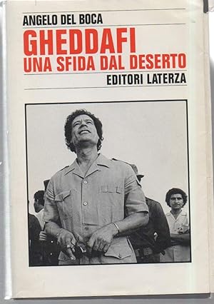 Immagine del venditore per GHEDDAFI UNA SFIDA DAL DESERTO (1998) venduto da Invito alla Lettura