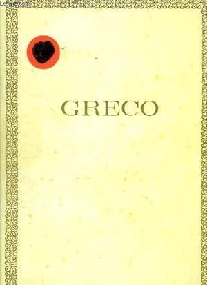 Imagen del vendedor de GRECO- ECOLE ESPAGNOLE a la venta por Le-Livre