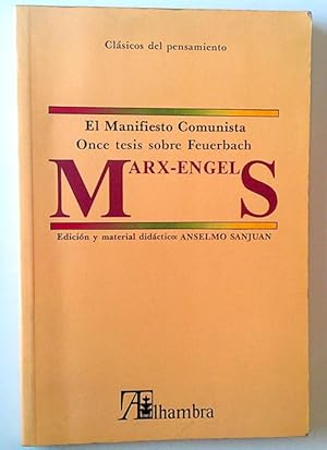 Imagen del vendedor de Manifiesto comunista, el a la venta por Librera Salvalibros Express