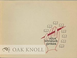 Seller image for MODERNE MINIATUURKUNST VAN ALICE HORODISCH-GARMAN for sale by Oak Knoll Books, ABAA, ILAB