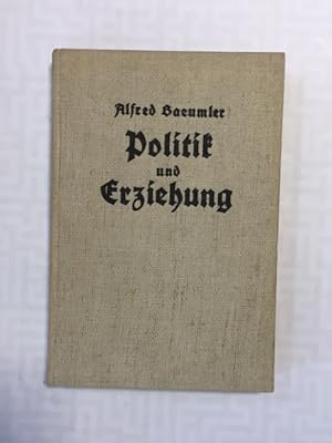 Immagine del venditore per Politik und Erziehung - Reden und Aufstze venduto da Bookstore-Online