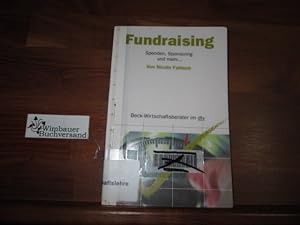 Bild des Verkufers fr Fundraising - Spenden, Sponsoring und mehr . zum Verkauf von Antiquariat im Kaiserviertel | Wimbauer Buchversand