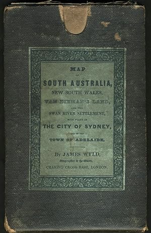 Map of South Australia, New South Wales, Van Dieman's Land and the Swan River Settlement, with pl...