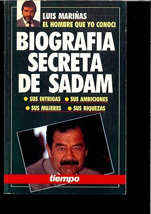 Imagen del vendedor de BIOGRAFIA SECRETA DE SADAM a la venta por Papel y Letras