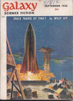 Image du vendeur pour GALAXY Science Fiction: September, Sept. 1952 mis en vente par Books from the Crypt