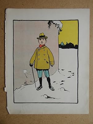Imagen del vendedor de Original John Hassall Colour Print: Particular Paul. a la venta por N. G. Lawrie Books