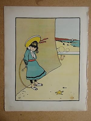 Imagen del vendedor de Original John Hassall Colour Print: Sulky Susan. a la venta por N. G. Lawrie Books