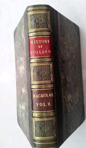 Imagen del vendedor de The History of England Volume V a la venta por Beach Hut Books