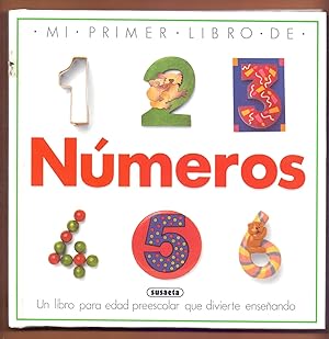 Seller image for MI PRIMER LIBRO DE NUMEROS - UN LIBRO PARA EDAD PREESCOLAR QUE DIVIERTE ENSEANDO - SUSAETA - for sale by Libreria 7 Soles