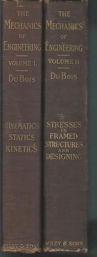 Seller image for The Mechanics of Engineering, Volume I & II (2 Volumes, complete) for sale by Dorley House Books, Inc.
