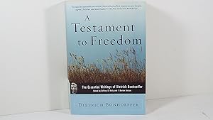 Seller image for A Testament to Freedom for sale by Gene The Book Peddler