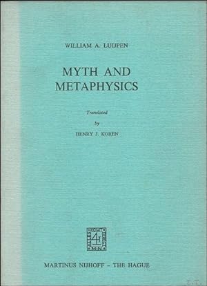 Seller image for MYTH AND METAPHYSICS. for sale by BOOKSELLER  -  ERIK TONEN  BOOKS