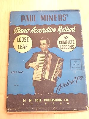 Paul Miners' Piano Accordion Method 52 Complete Lessons Part Two