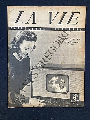 LA VIE CATHOLIQUE ILLUSTREE-N°54-DIMANCHE 14 JUILLET 1946