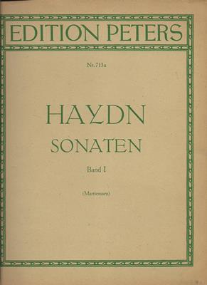 Joseph Haydn - Sonaten für Klavier zu zwei Händen - Band 1