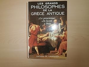 Bild des Verkufers fr Les grands philosophes de la grce antique zum Verkauf von Le temps retrouv