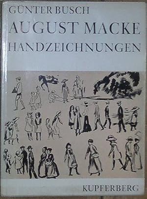 Imagen del vendedor de August Macke. Handzeichnungen. a la venta por Antiquariat Johann Forster