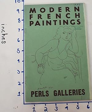 The Perls Galleries Collection of Modern French Paintings: Catalogue No. 9
