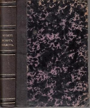 Immagine del venditore per Scripta selecta. 2 Bde in einem Buch, so komplett. Vol. 1: Orationes. Praefationes. Vol. 2: Epistolae. Variae lectiones. venduto da Antiquariat Carl Wegner