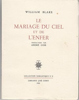 Image du vendeur pour Le mariage du ciel et de l'enfer mis en vente par le livre ouvert. Isabelle Krummenacher