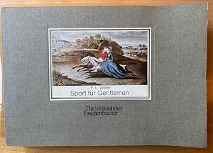Bild des Verkufers fr Sport fr Gentlemen. Alte Druckgraphik aus England. zum Verkauf von Plesse Antiquariat Minzloff