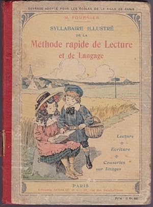 Syllabaire illustré de la Méthode rapide de Lecture et de Language.