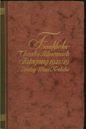 Frankfurter Theater Almanach.