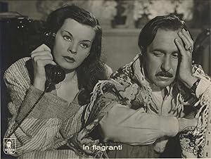 In flagranti. Standbild aus dem Film mit Margot Hielscher und Ferdinand Marian.