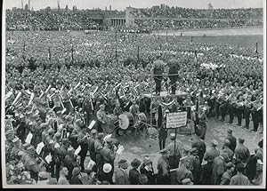 Wahlkundgebung der NSDAP im Stadion Berlin-Charlottenburg. Gesamt-Überblick. 27.7.1932.