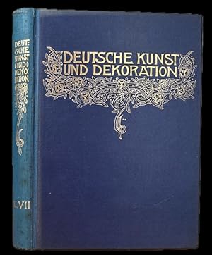 Bild des Verkufers fr Deutsche Kunst und Dekoration. zum Verkauf von Plesse Antiquariat Minzloff