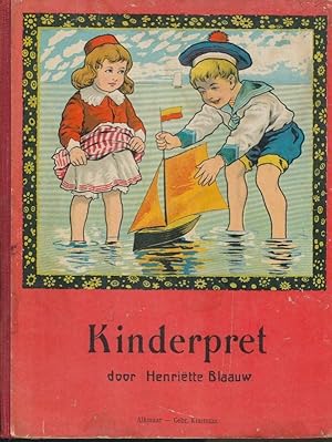 Kinderpret. Eene verzamling Versjes bij Aardige Plaatjes.