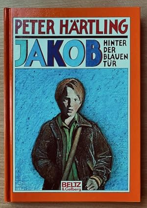 Seller image for Jakob hinter der blauen Tr. Roman fr Kinder. for sale by Plesse Antiquariat Minzloff