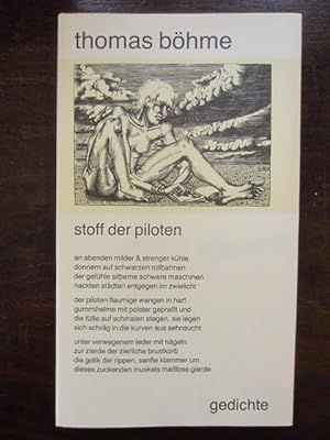 Seller image for Stoff der Piloten. Gedichte for sale by Rudi Euchler Buchhandlung & Antiquariat