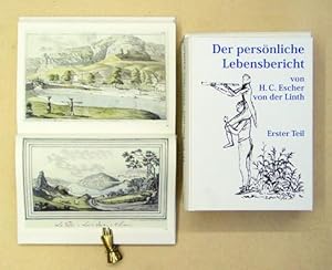 Imagen del vendedor de Der persnliche Lebensbericht von Hans Conrad Escher von der Linth. Erster und zweiter Teil. (2 Bde., compl.). a la venta por antiquariat peter petrej - Bibliopolium AG