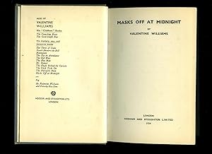 Seller image for Masks Off At Midnight for sale by Little Stour Books PBFA Member