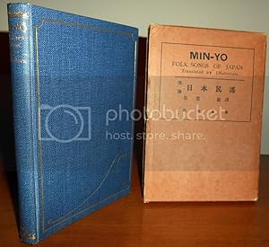 Min-yo, folk-songs of Japan,