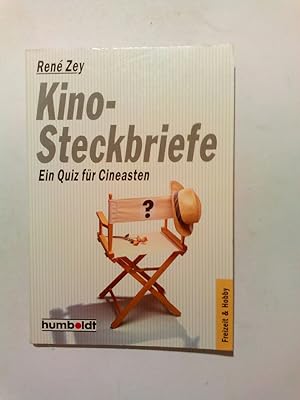 Seller image for Kino-Steckbriefe (Ein Quiz Für Cineasten) for sale by ANTIQUARIAT Franke BRUDDENBOOKS