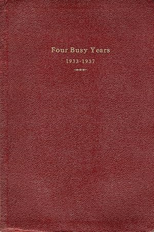 FOUR BUSY YEARS. 1933-1937.