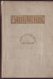 Wetterleuchten : Aphorismen. von Dr. S. Baer-Oberdorf.