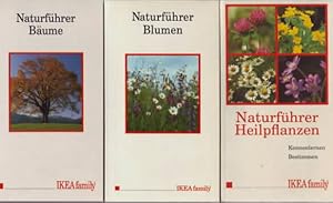 Naturführer Bäume / Naturführer Blumen / Naturführer Heilpflanzen. Gregor Aas, Andreas Riedmiller...