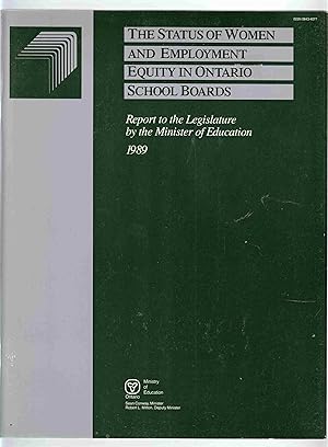 Bild des Verkufers fr The Status of Women and Employment Equity in Ontario School Boards zum Verkauf von Riverwash Books (IOBA)