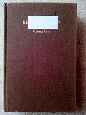 Image du vendeur pour Eleanor Marx, Volume One mis en vente par P Peterson Bookseller