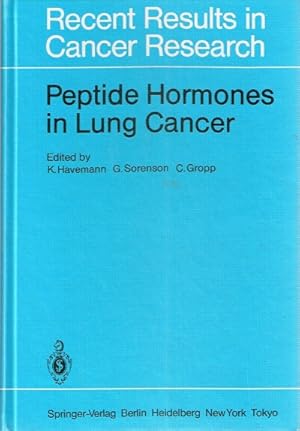 Seller image for Peptide Hormones in Lung Cancer for sale by Round Table Books, LLC