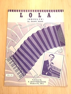 Lola (Novelty) - One Step or Fox-Trot