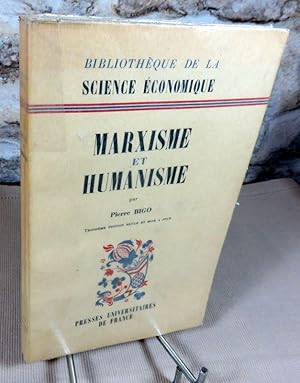 Immagine del venditore per Marxisme et humanisme. venduto da Latulu