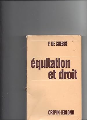 Équitation et droit